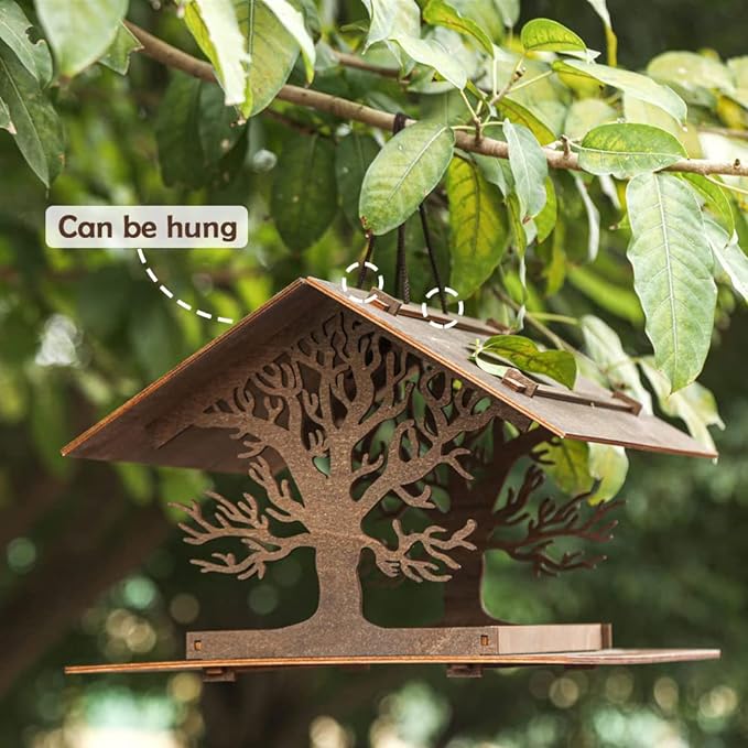 Effortlessly Attract Colorful Birds to Your Garden with Feather Nest