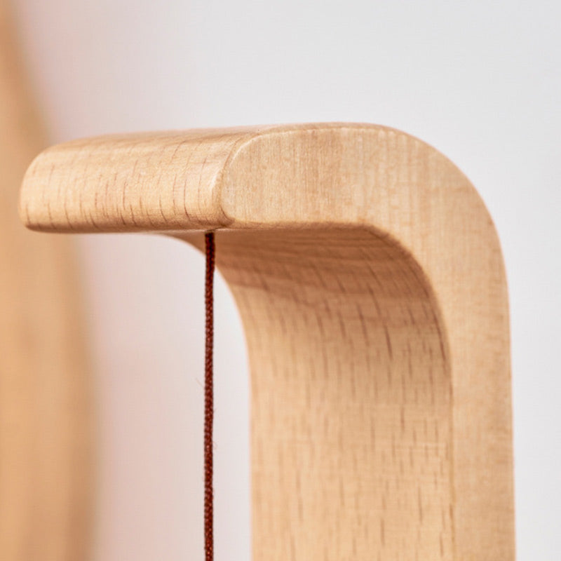 Wooden Magnetic Door Chime with Gentle Melody | Easy Install