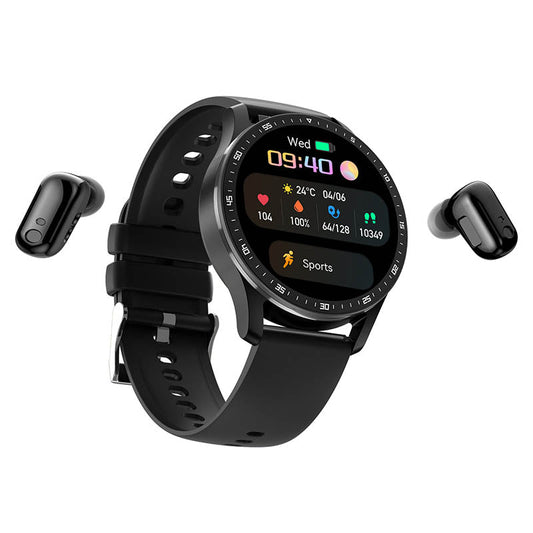 All-in-One Smartwatch with Wireless Earbuds