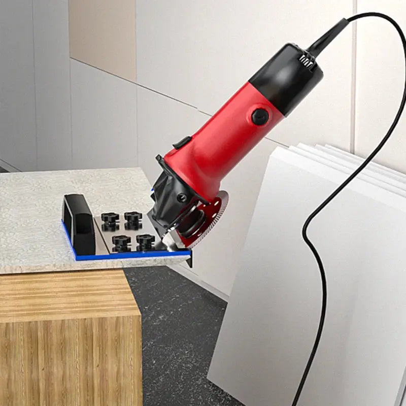 Precision 45° Tile Cutter Holder for 100mm Grinders