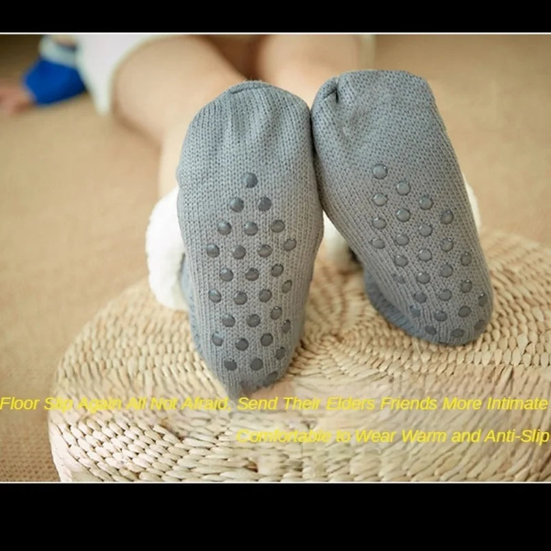 Women's Cozy Socks – Soft & Fluffy, Non-Slip Fleece Design, Winter & Home Use