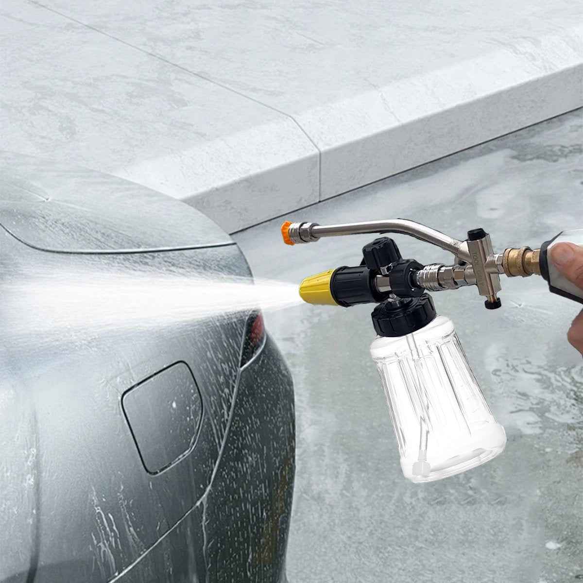Efficient Cleaning System – Use 50% Less Water Every Time