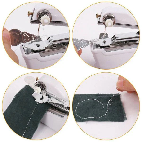 Quick One-Handed Sewing Tool for On-the-Go Use