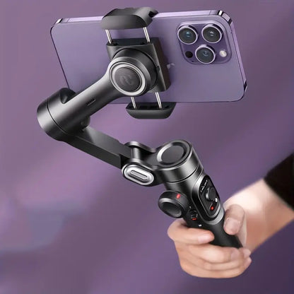 Foldable Smartphone Video Gimbal Stabilizer for iPhone, Android, Samsung