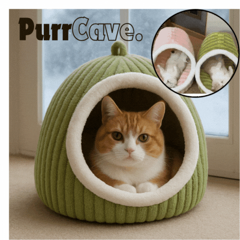 Winter Pet Cave – Keeps Your Animal Warm, Safe, and Cozy