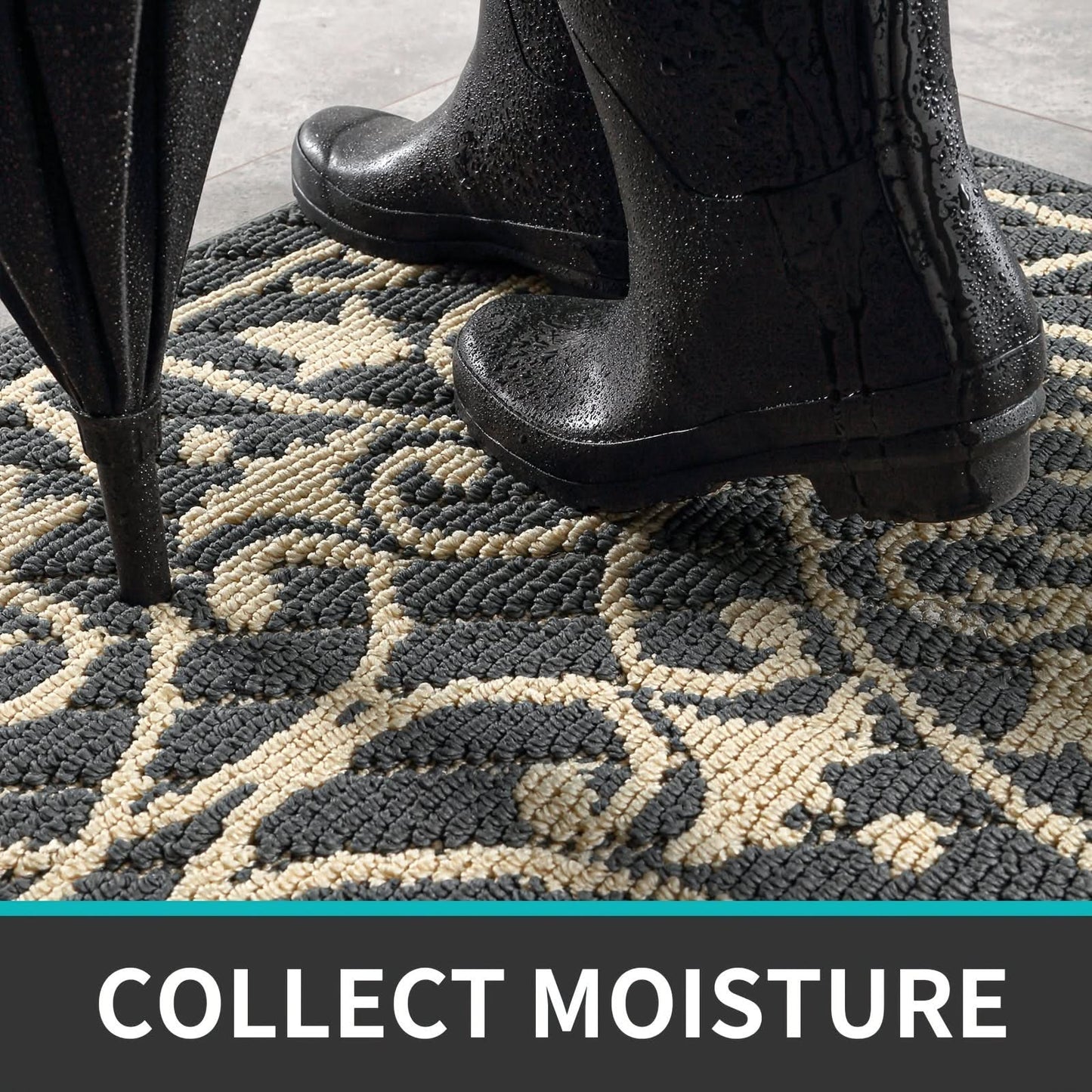 Low-Profile Non-Slip Entry Mat for Clean and Safe Indoor Floors