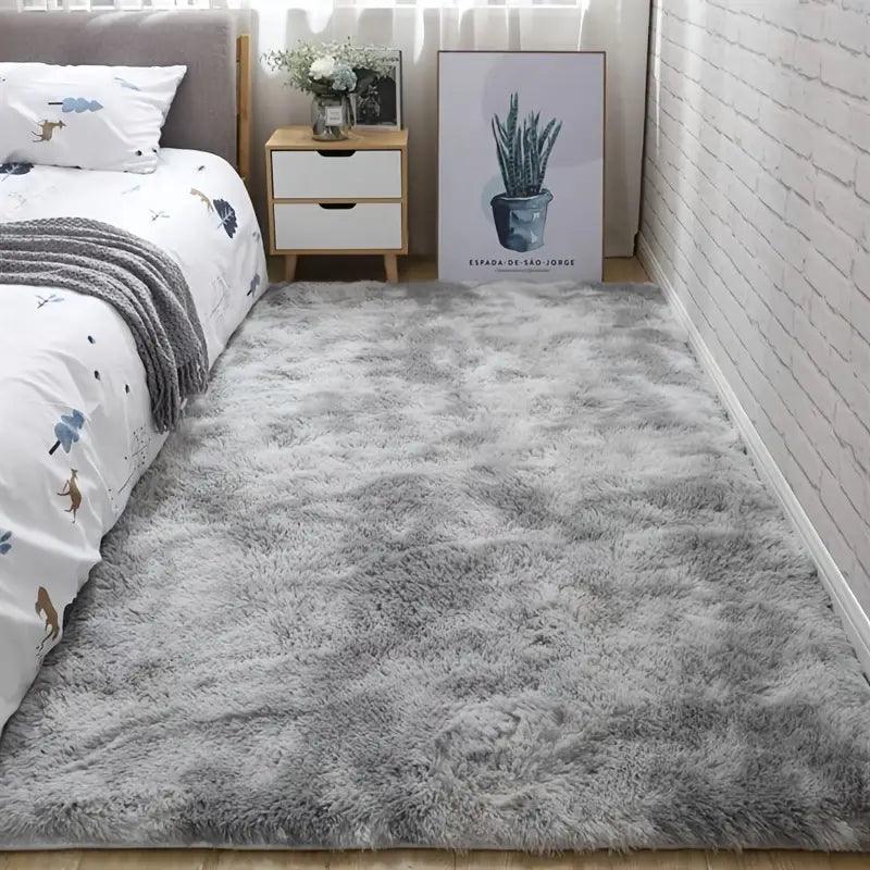 Soft Area Rug | Plush & Non-Slip | Tie-Dye Pattern | 31x47 inches