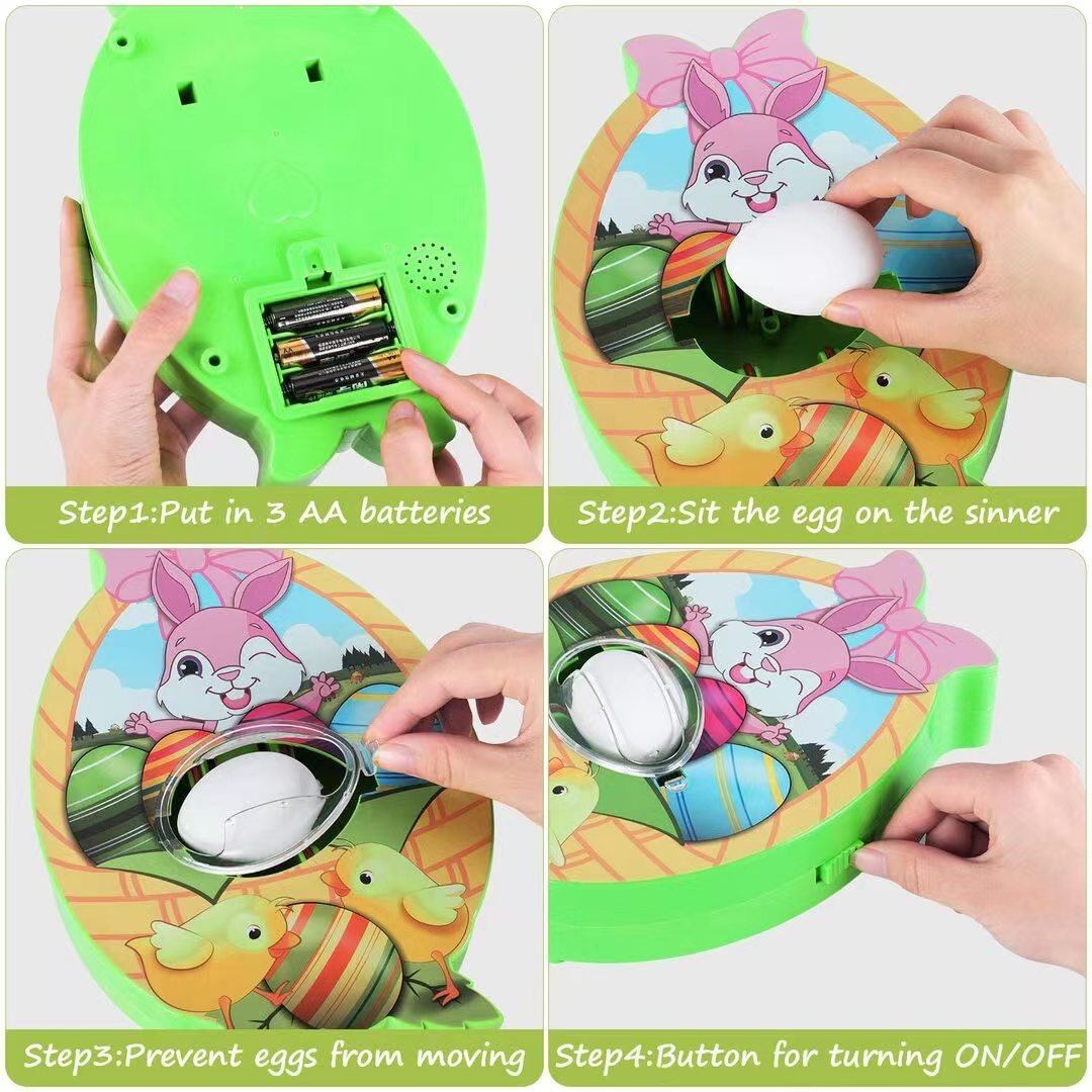 Children's DIY Joyful Egg Spinning Tool