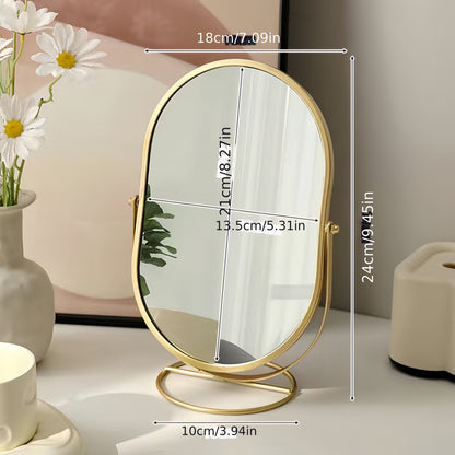 Versatile 360° Makeup Mirror for Flawless Reflections
