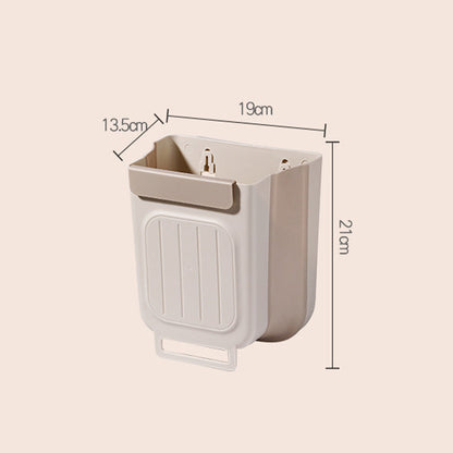 Create Instant Kitchen Space with a Foldable Trash Bin