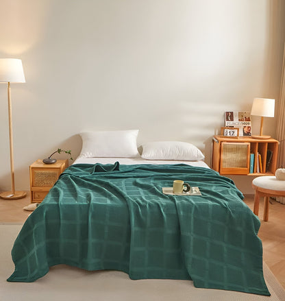 Cozy Comfort Year-Round Without Overheating - Waffle Cloud Design
