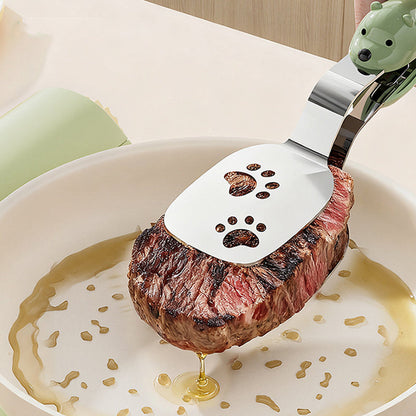 Food Turner for Easy Flipping, Draining, and Grabbing