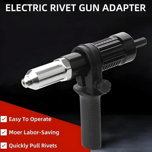 Drill Chuck Adapter that Converts Your Drill into a Fully Automatic Rivet Gun