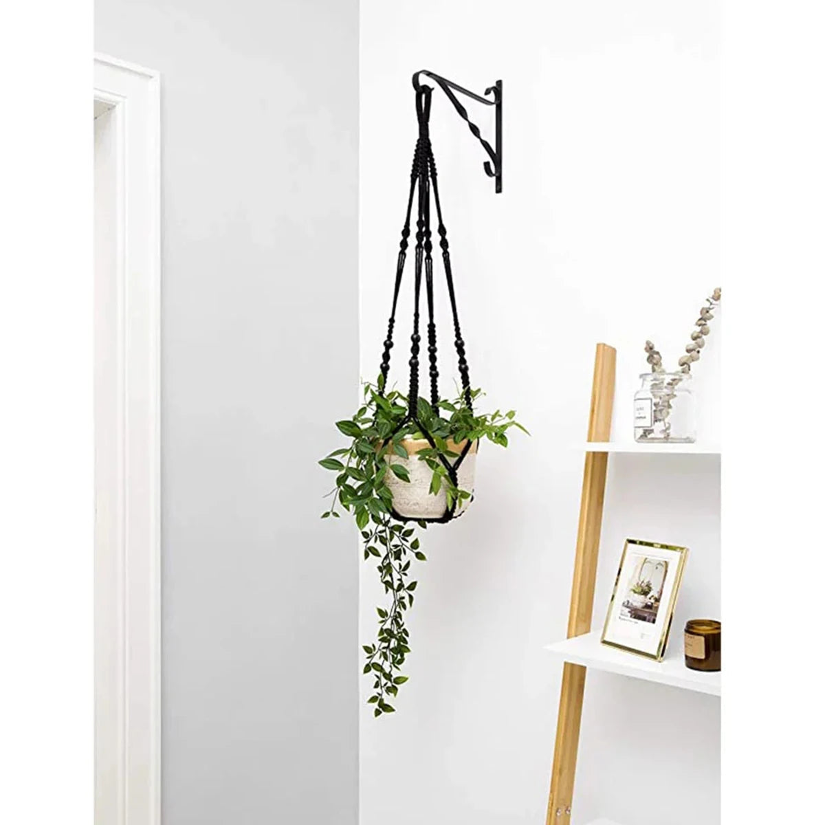 Macrame Plant Hanger – 90 cm Cotton for 3-12 Inch Pots – Boho Style