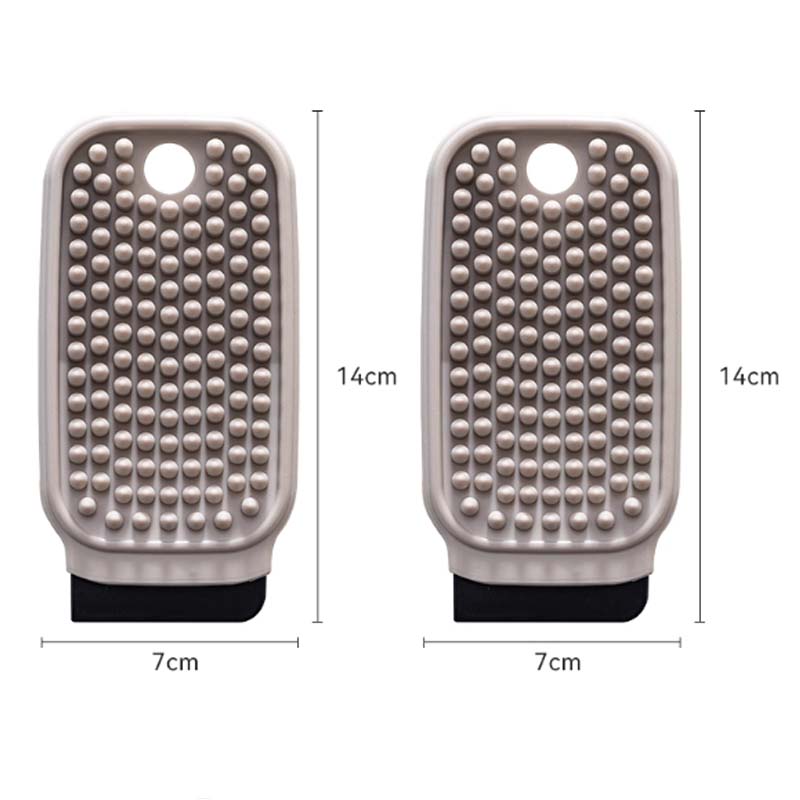 Effortless Scratch-Free Kitchen Cleaning with Dual Scrubber