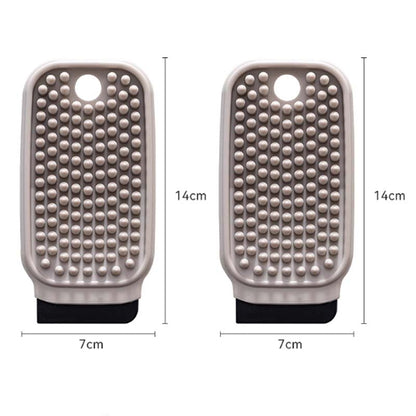 Effortless Scratch-Free Kitchen Cleaning with Dual Scrubber