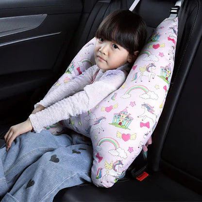 Neck Support for Kids - Comfortable Travel Headrest for Car Rides