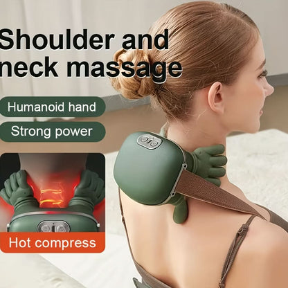 Portable Massager for Trapezius Relief