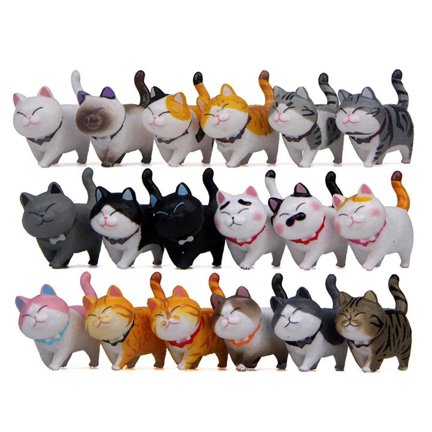 Charming Cat Figures to Brighten Any Environment Instantly