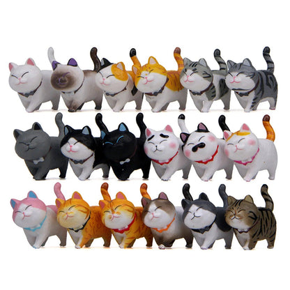 Charming Cat Figures to Brighten Any Environment Instantly