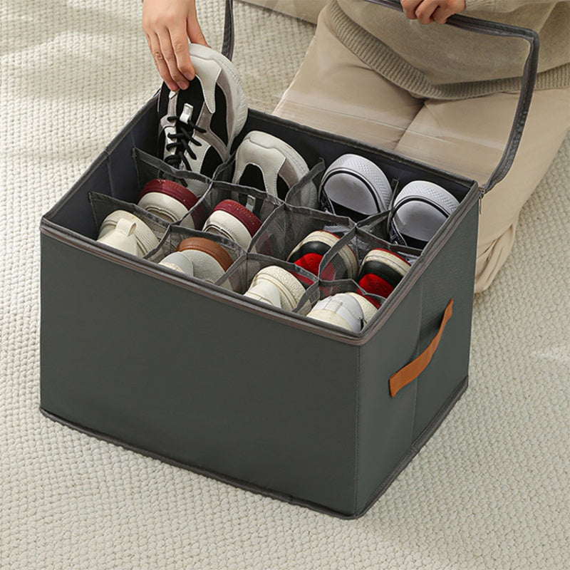 Shoe Storage Organizer for Dust-Free Closet Space Maximization
