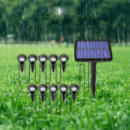 Solar Garden Lights | LED Pathway Illumination for Lawn & Patio | IP65 Waterproof