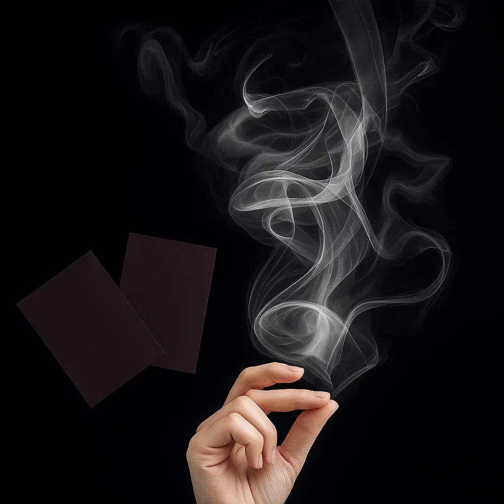 Mystic Smoke Cards Set - 10 Unique Effect Cards for Magic
