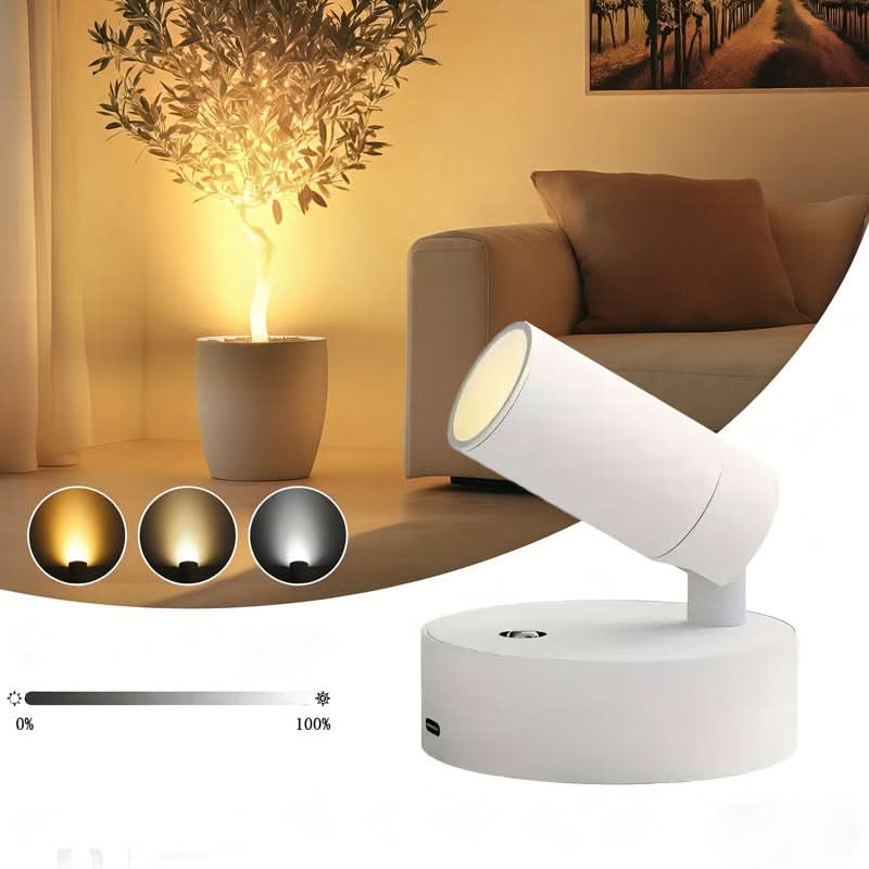 Rechargeable LED Spotlight for Enhanced Illumination