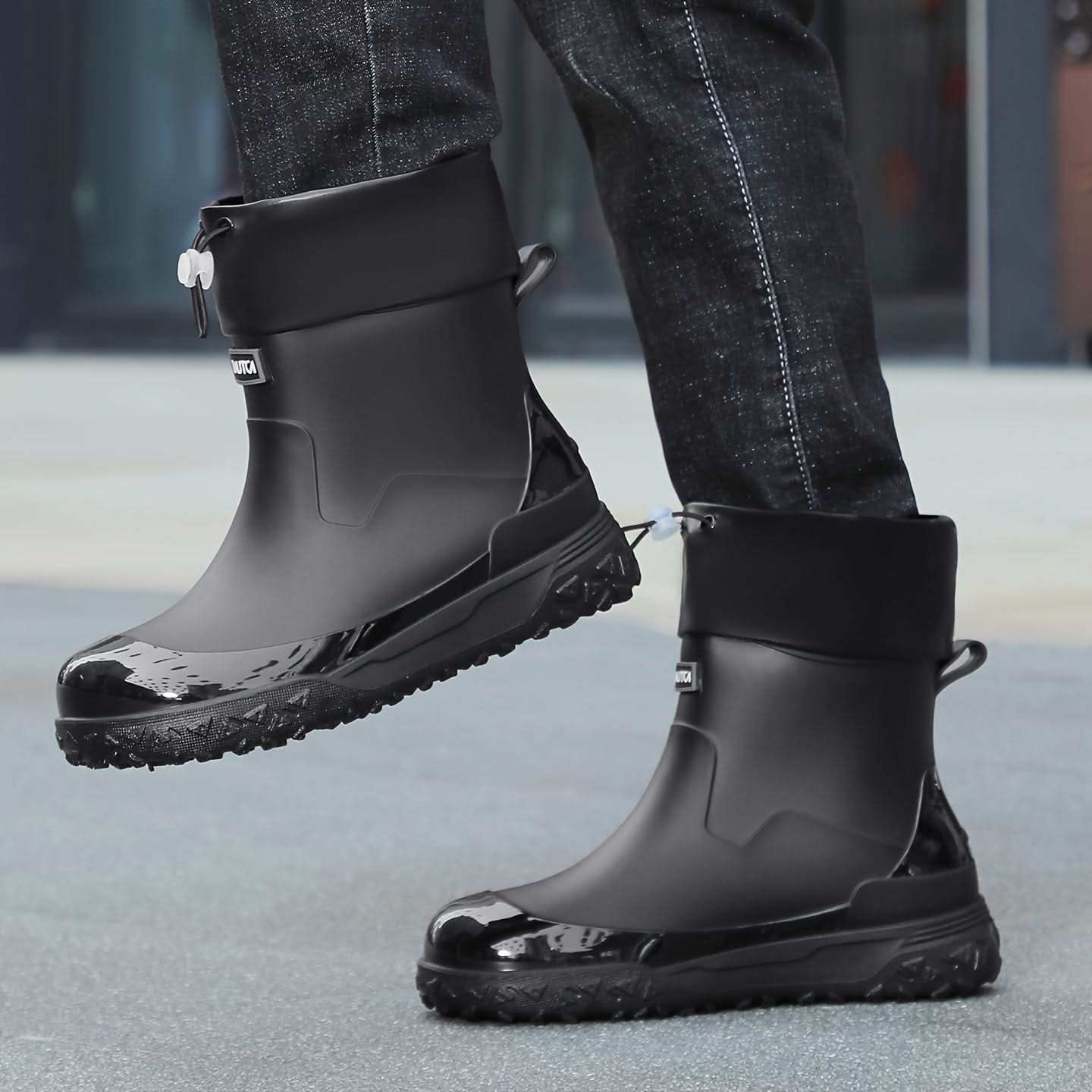 Lightweight Short Rain Boots – Waterproof Design