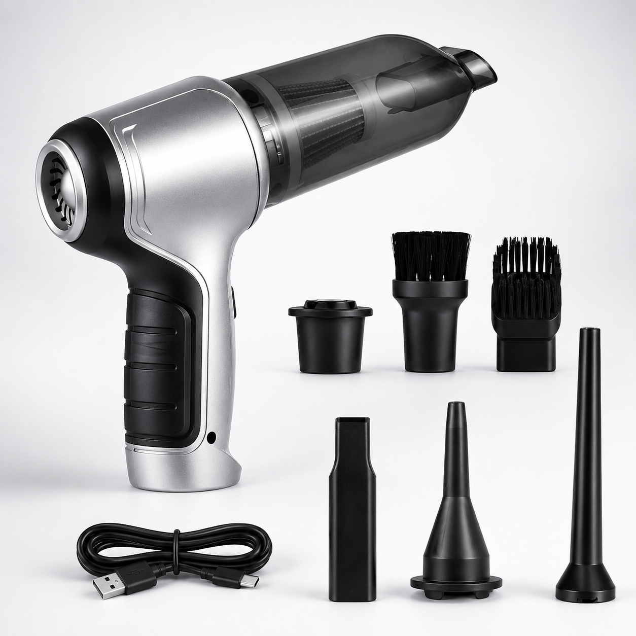 Cordless Portable Vacuum Cleaner for House, Vehicle & Pet Fur