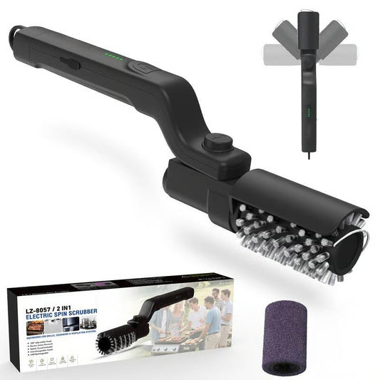 Effortless Grill Cleaning in Seconds – BlazeScrub