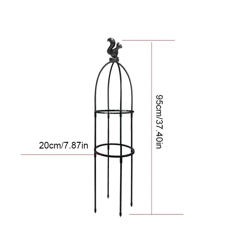 Plant Support Trellis Set for Potted Plants | Durable Climbing Grid | Fiberglass | Garden & Balcony