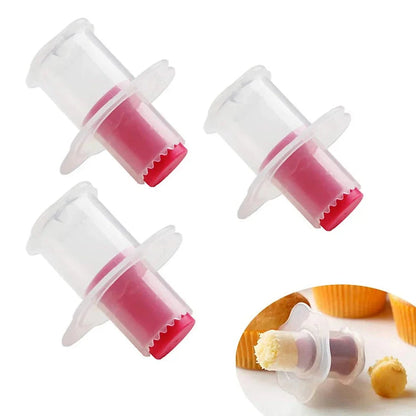 Cupcake Cutter and Core Remover | 5.3 × 5.3 × 6 cm | Designed for Muffins & Decoration