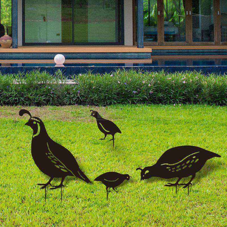 Buy 2 Get 2 Free | Instant Charm with Weatherproof Metal Garden Stakes