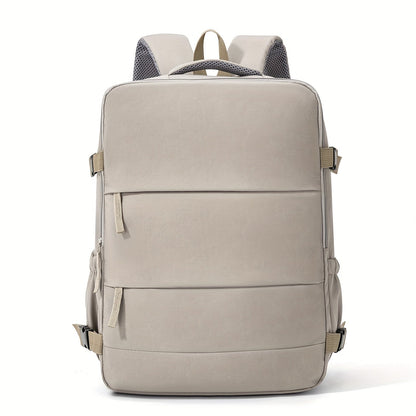 Spacious Travel Backpack with Dedicated Shoe Storage