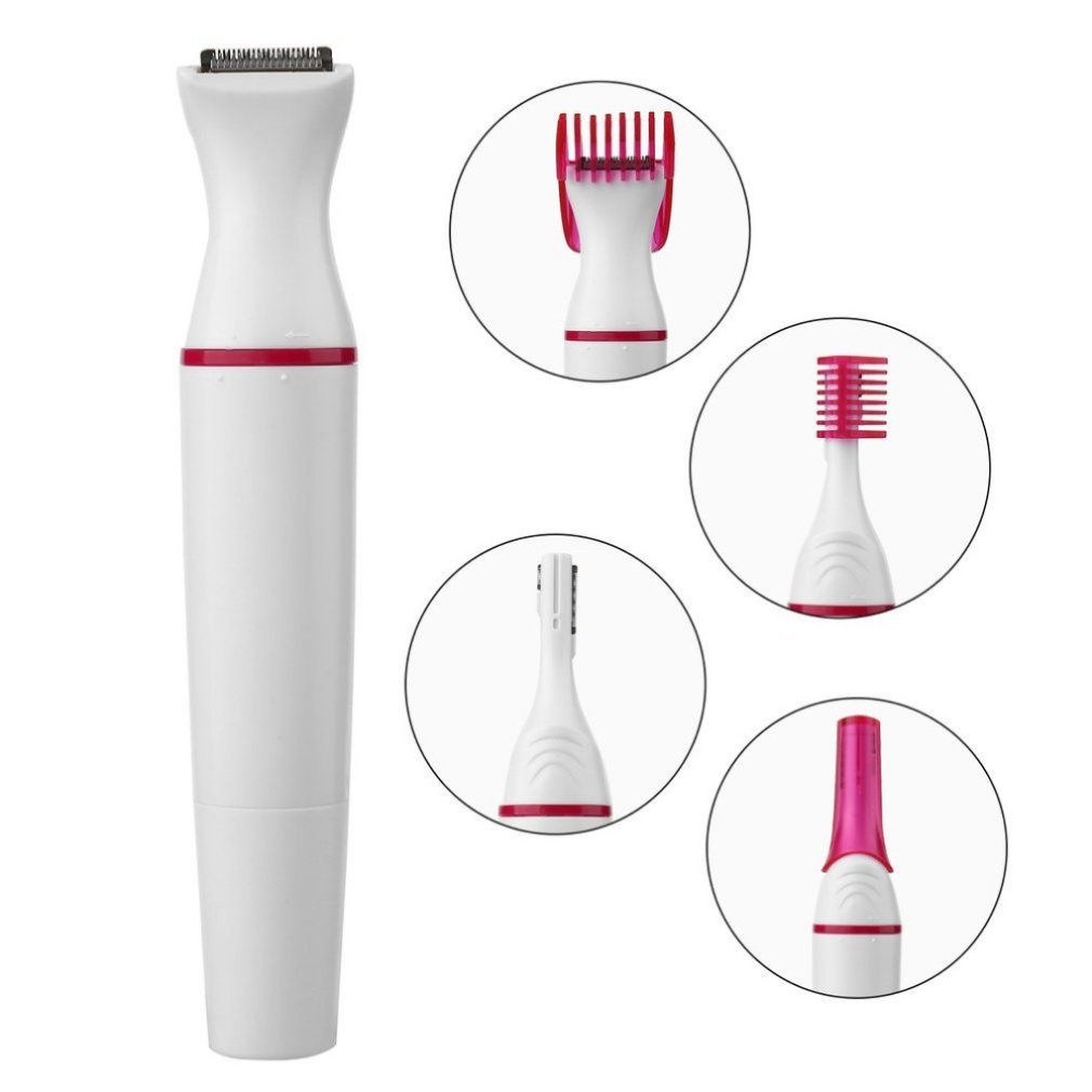 Versatile 5-in-1 Grooming Device for Effortless Hair Removal