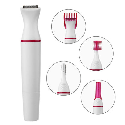 Versatile 5-in-1 Grooming Device for Effortless Hair Removal