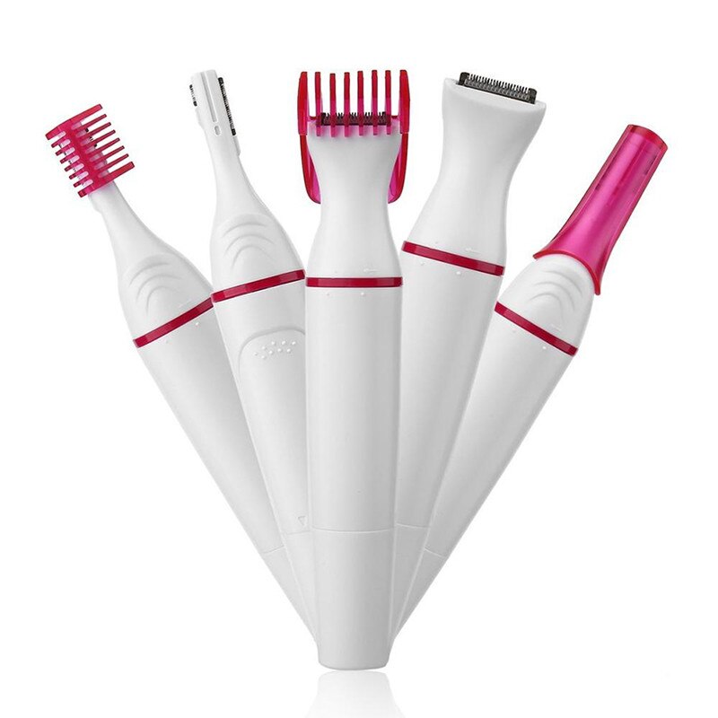 Versatile 5-in-1 Grooming Device for Effortless Hair Removal