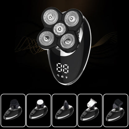Versatile 5-in-1 Rechargeable Grooming System