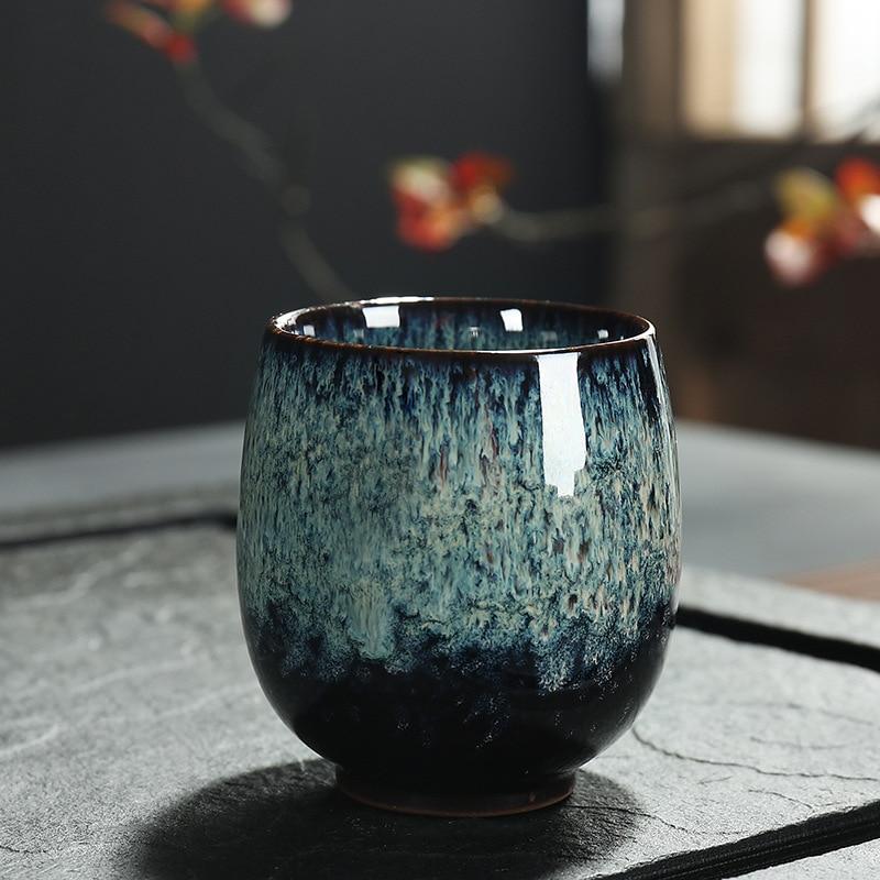 Chic 5oz Ceramic Mug with Artistic Touch