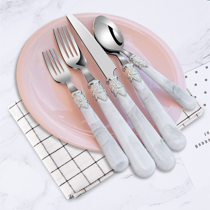 5-Piece Stainless Steel Cutlery Set for Effortless Dining