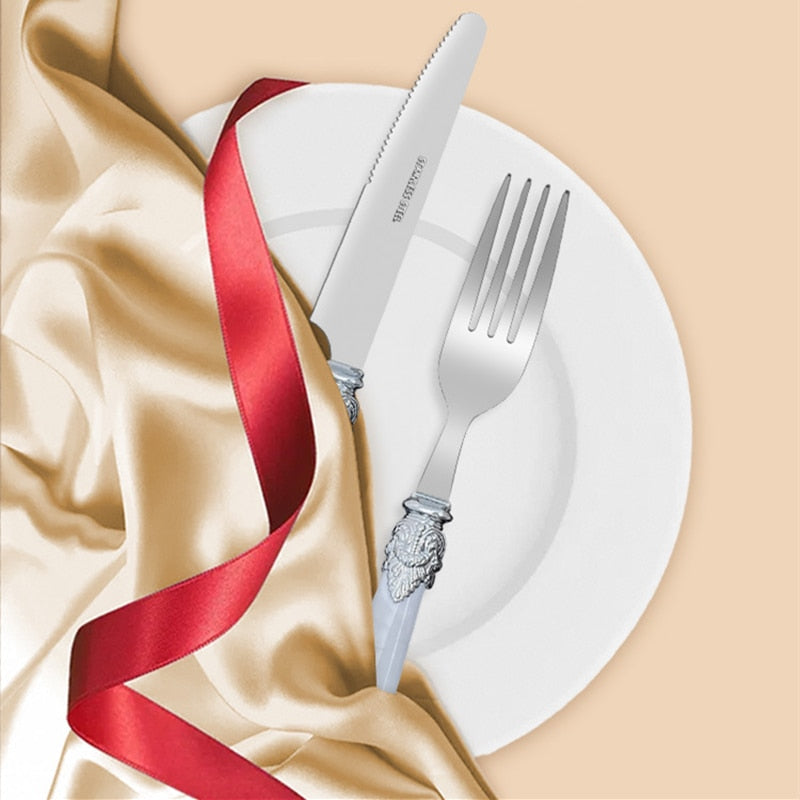 5-Piece Stainless Steel Cutlery Set for Effortless Dining