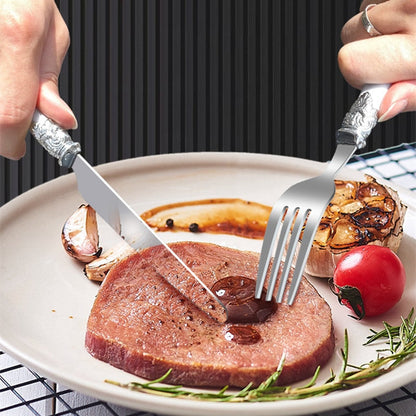 5-Piece Stainless Steel Cutlery Set for Effortless Dining