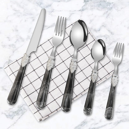 5-Piece Stainless Steel Cutlery Set for Effortless Dining