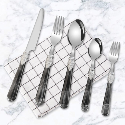 5-Piece Stainless Steel Cutlery Set for Effortless Dining