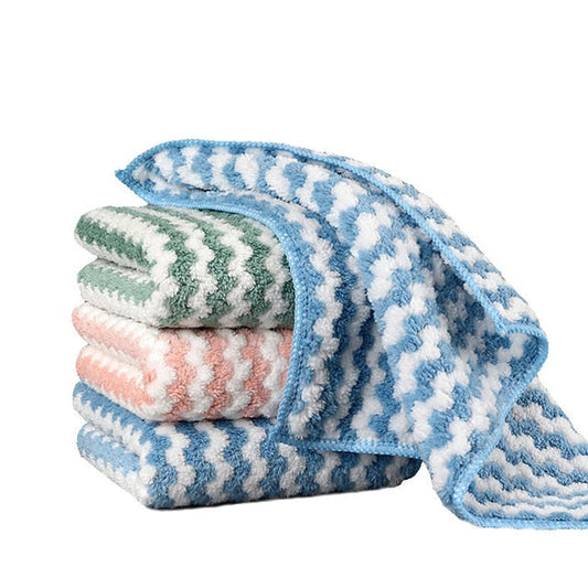 5-Pack Ultra Absorbent Kitchen Cleaning Cloths