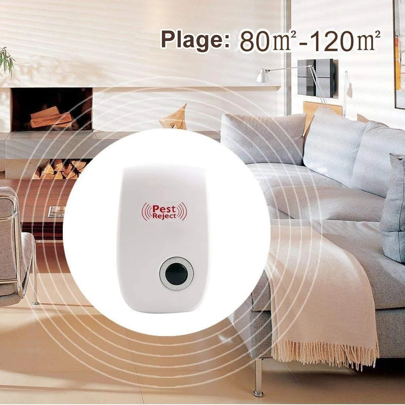 Ultrasonic Pest Repellent Set (2 Pieces + 1 Free)