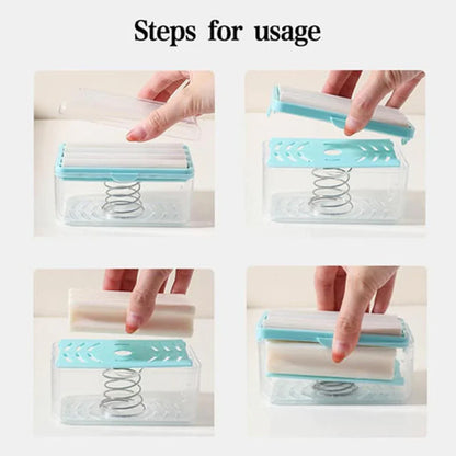 Dual-Function Soap Dispenser & Holder - AquaGuard