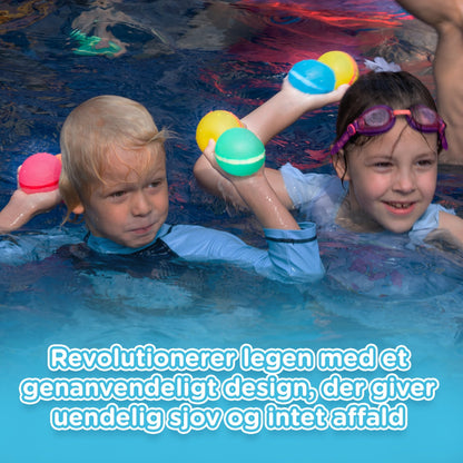 AquaBurst Reusable Water Balloons for Endless Fun