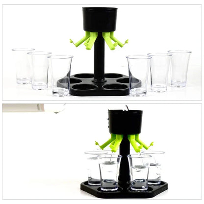 Multi-Shot Liquor Dispenser for Effortless Entertaining